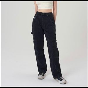 Ragged priest combat jean black